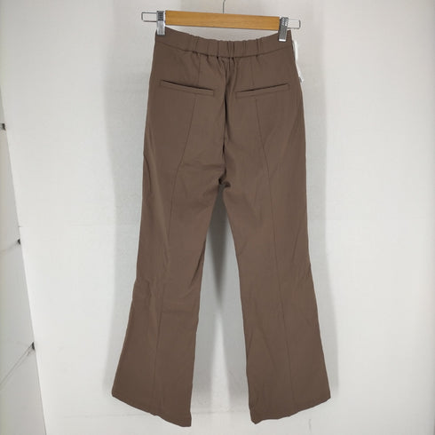 スライ SLY センタープリーツ レーヨンフレアパンツ レディース JPN:1