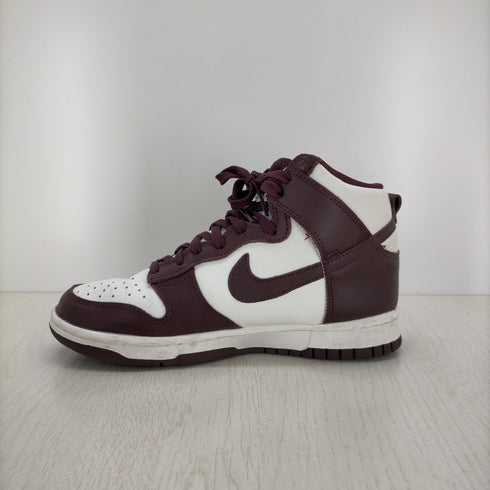 ナイキ NIKE DUNK HIGH BURGUND レディース JPN:24.5