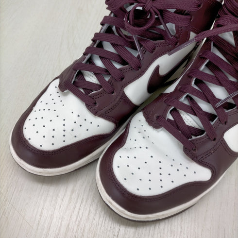 ナイキ NIKE DUNK HIGH BURGUND レディース JPN:24.5
