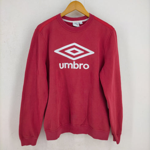 アンブロ UMBRO 90s ロゴ刺繍 クルーネックスウェット メンズ JPN:L