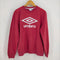アンブロ UMBRO 90s ロゴ刺繍 クルーネックスウェット メンズ JPN:L