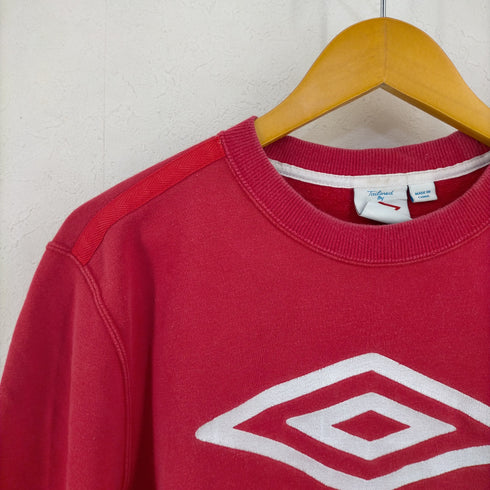 アンブロ UMBRO 90s ロゴ刺繍 クルーネックスウェット メンズ JPN:L