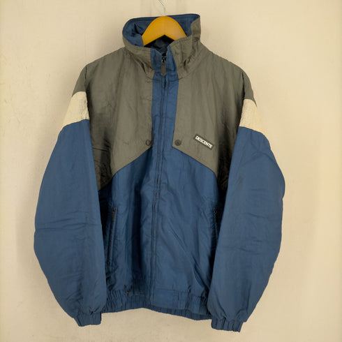 デサント descente 90s ハイネックジップアップナイロンジャケット メンズ L