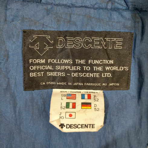 デサント descente 90s ハイネックジップアップナイロンジャケット メンズ L