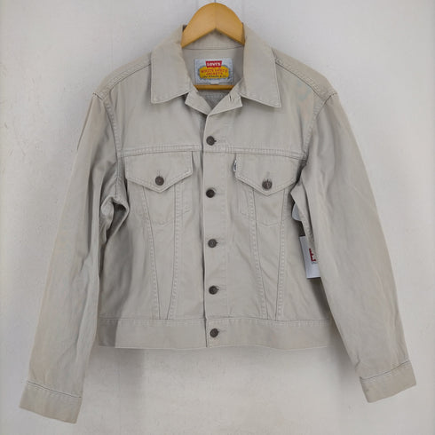 リーバイス Levis 90S WHITE Levi's JACKETS コットンサテンジャケット メンズ US:40