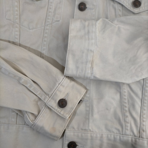 リーバイス Levis 90S WHITE Levi's JACKETS コットンサテンジャケット メンズ US:40