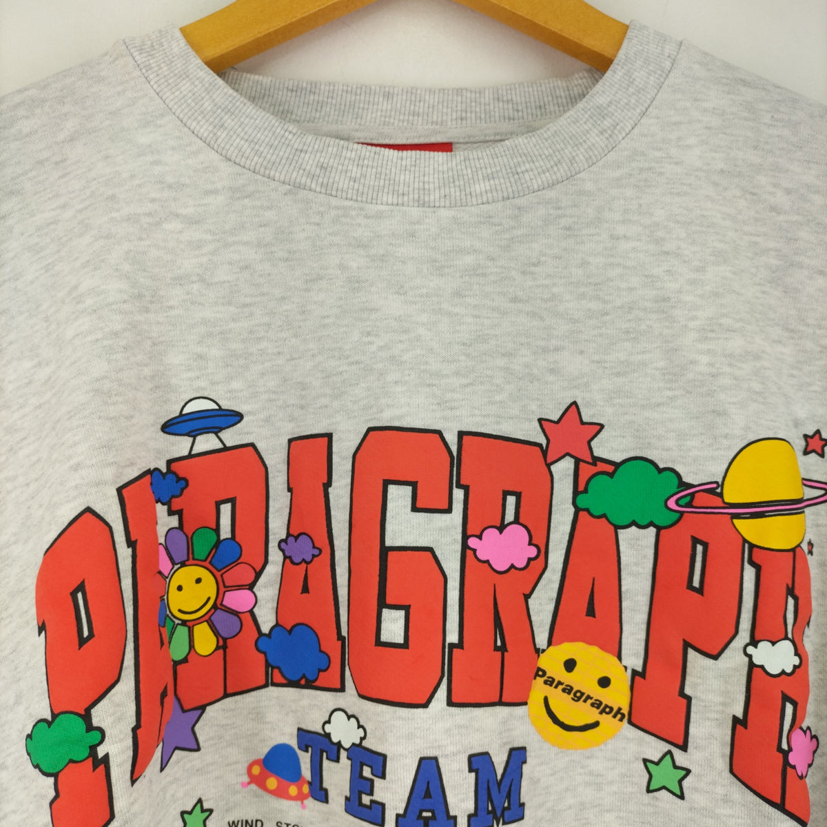 Paragraph★SMILE HAPPY SWEATSHIRT★パラグラフw Amazon.co.jp: [Paragraph] パラグラフ トレーナー スウェット SMILE