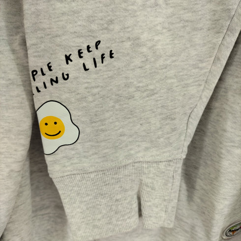 パラグラフ PARAGRAPH SMILE HAPPY SWEATSHIRT メンズ