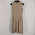 フォクシーニューヨーク FOXEY NEW YORK フェイクレザー ノースリーブワンピース レディース JPN:40