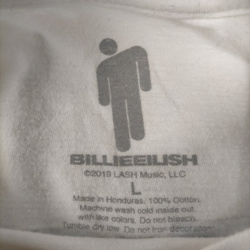 ビリーアイリッシュ billie eilish 2019 WORLD TOUR T-SHIRT メンズ import:L