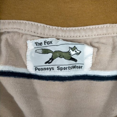 ペニーズ PENNEYS FOX BORDER CREW TEE メンズ import:L
