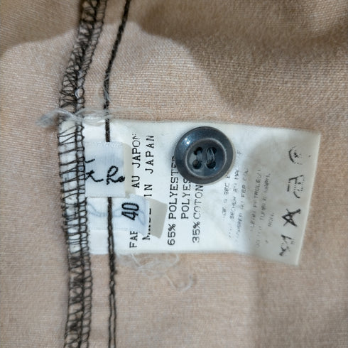 アダムエロペ Adam et Rope ポリコットンスエード ウエスタンヨークシャツ メンズ UK:40
