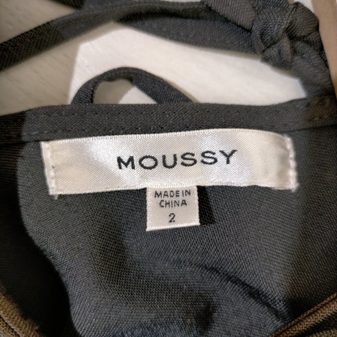 マウジー moussy 20SS WAIST SWITCH GATHER DRESS レディース 2