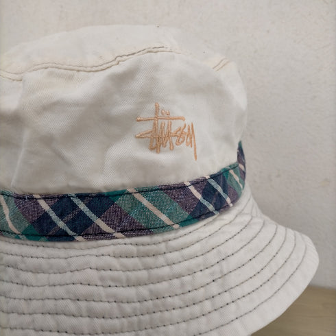 ステューシー Stussy 90Sチェック切替バケットハット メンズ