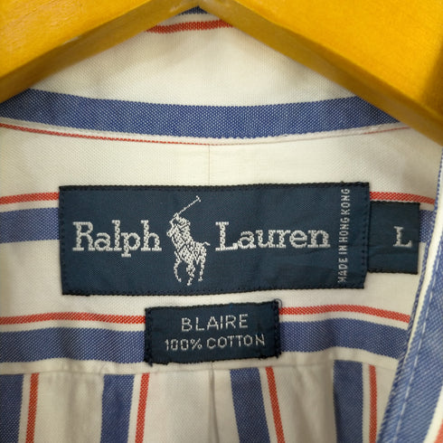 ラルフローレン RALPH LAUREN BLAIRE バンドカラーシャツ メンズ JPN:L