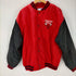 ロゴアスレチック LOGO ATHLETIC 90S-00S 韓国製 NBA Chicago Bulls シカゴブルズ ナイロンスタジャン 裏地キルティング メンズ import:L