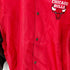 ロゴアスレチック LOGO ATHLETIC 90S-00S 韓国製 NBA Chicago Bulls シカゴブルズ ナイロンスタジャン 裏地キルティング メンズ import:L