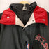 スターター STARTER 00S 韓国製 NBA Chicago Bulls シカゴブルズ ナイロンプルオーバージャケット 裏地キルティング メンズ import:L