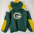 スターター STARTER 00S 韓国製 NFL PACKERS パッカーズ ナイロンプルオーバージャケット 裏地キルティング メンズ import:L