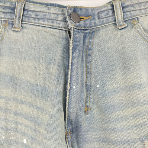 N NUMBER ペンキデニムパンツ 復刻 メンズ JPN:L