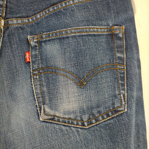リーバイス Levis 90s 復刻 502XX BIGE 赤耳 棒タロン ボタン裏J09 ジップフライ デニムパンツ 98年製 日本製 メンズ 32inch W32