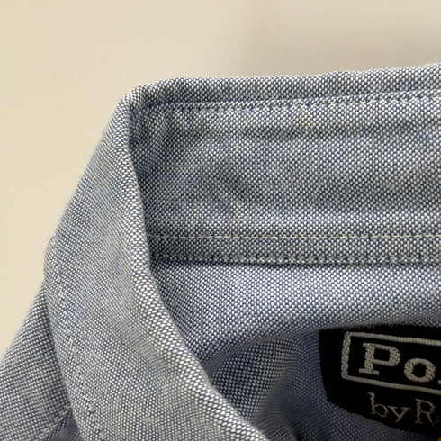 ポロバイラルフローレン Polo by RALPH LAUREN 緑タグ ポニー刺繍オックスフォードシャツ メンズ 170