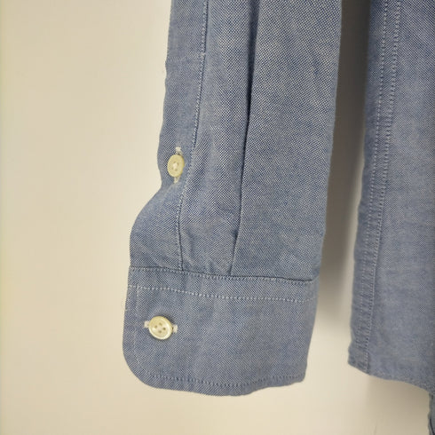 ポロバイラルフローレン Polo by RALPH LAUREN 緑タグ ポニー刺繍オックスフォードシャツ メンズ 170