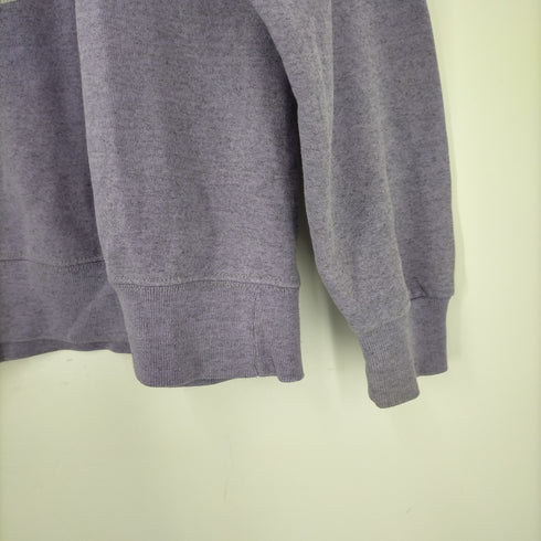 PLUMA SANTEE HEAVY WEIGHT 90S USA製 スウェット NOTRE DAME 霜降り紫 メンズ import:L