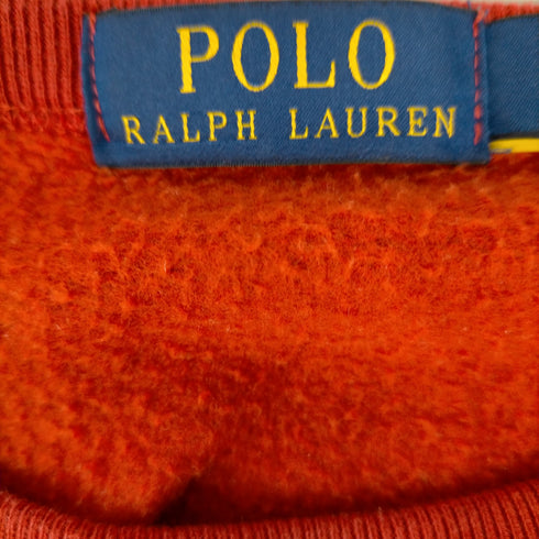 ポロラルフローレン POLO RALPH LAUREN POLO アップリケ クルーネック スウェット メンズ import:S