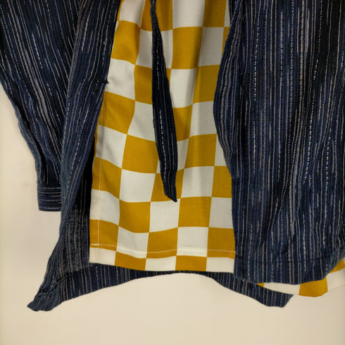 ネハンミハラヤスヒロ Nehanne MIHARA YASUHIRO 18SS エプロンシャツ メンズ JPN:44