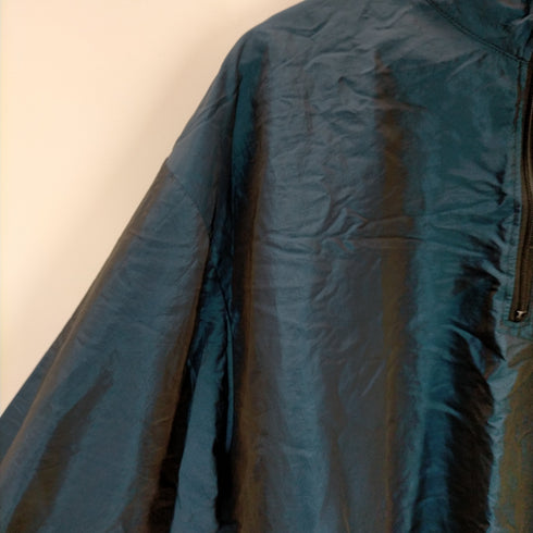 Surf STYLE USA製 ハーフジップ ナイロン プルオーバー 玉虫 メンズ ONE SIZE