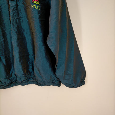 Surf STYLE USA製 ハーフジップ ナイロン プルオーバー 玉虫 メンズ ONE SIZE