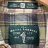 Royal Robbins ショートスリーブチェックシャツ メンズ M