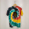 パンクドランカーズ PUNK DRUNKERS ボブ・マーリー ONE LOVE タイダイ柄クルーネックtシャツ メンズ JPN:M