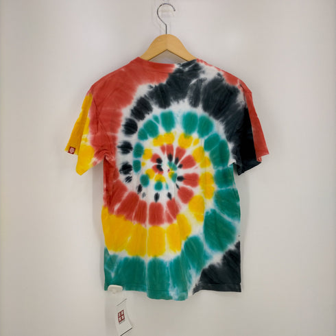 パンクドランカーズ PUNK DRUNKERS ボブ・マーリー ONE LOVE タイダイ柄クルーネックtシャツ メンズ JPN:M