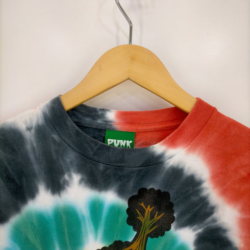 パンクドランカーズ PUNK DRUNKERS ボブ・マーリー ONE LOVE タイダイ柄クルーネックtシャツ メンズ JPN:M