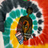 パンクドランカーズ PUNK DRUNKERS ボブ・マーリー ONE LOVE タイダイ柄クルーネックtシャツ メンズ JPN:M