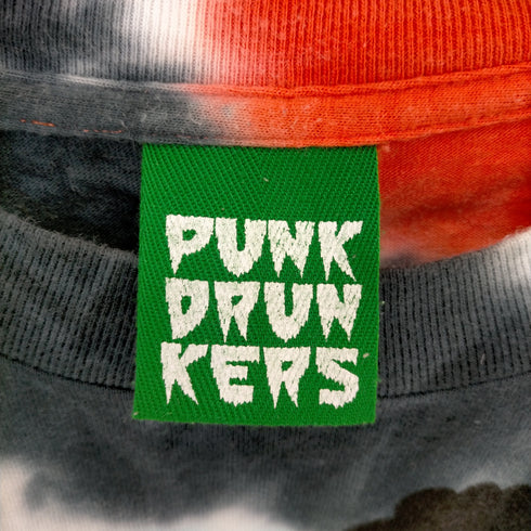 パンクドランカーズ PUNK DRUNKERS ボブ・マーリー ONE LOVE タイダイ柄クルーネックtシャツ メンズ JPN:M