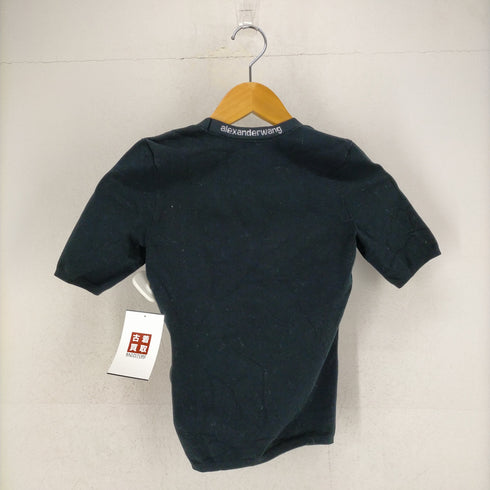アレキサンダーワン Alexander Wang ロゴジャガードトップス レディース