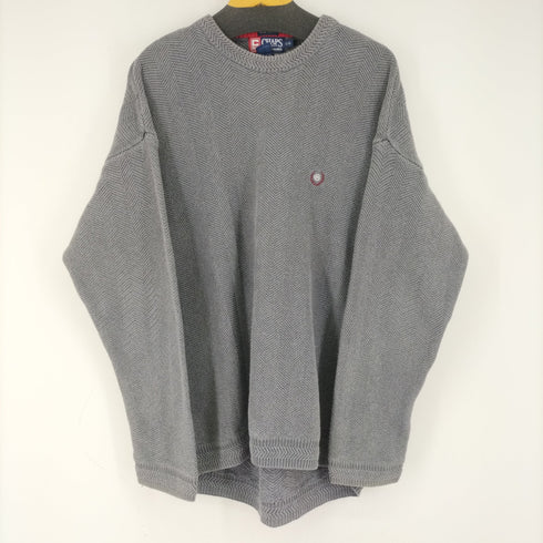 チャップスラルフローレン CHAPS RALPH LAUREN HAND FRAMED コットンニット メンズ JPN:L