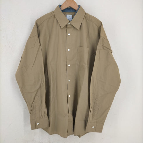 ミスタージェントルマン MISTER GENTLE MAN DOUBLE FRONT SHIRT ダブルフロントシャツ レイヤード メンズ JPN:L