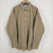 ミスタージェントルマン MISTER GENTLE MAN DOUBLE FRONT SHIRT ダブルフロントシャツ レイヤード メンズ JPN:L