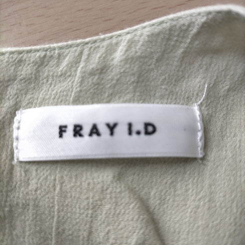 フレイアイディー FRAY I.D 20SS コットンボイルワンピース レディース 0