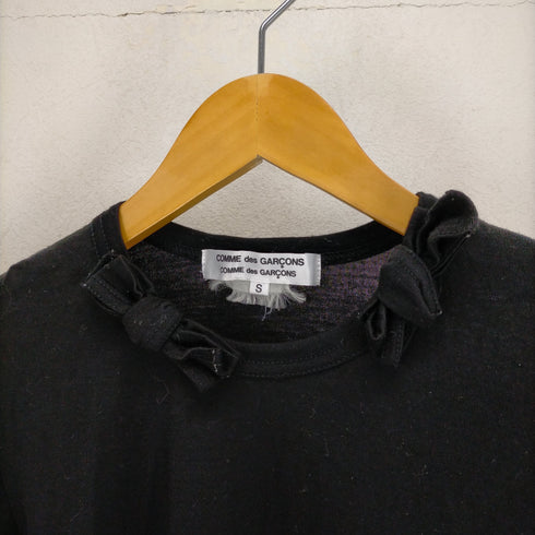 コムデギャルソンコムデギャルソン COMME des GARCONS COMME des GARCONS AD2014 リボン付きカットソー レディース S
