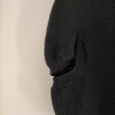 コムデギャルソン COMME des GARCONS AD2008 ラウンドサークルシルエットノースリーブニット レディース M