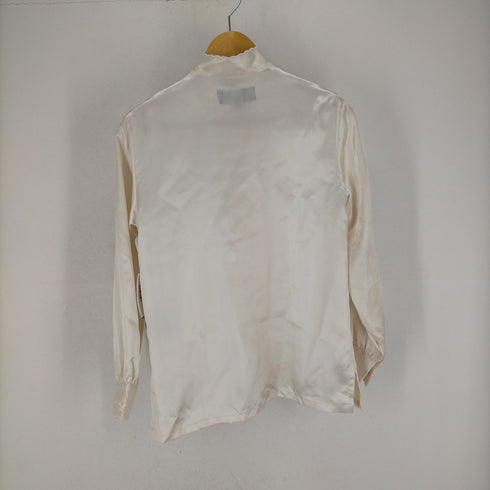 トリココムデギャルソン tricot COMME des GARCONS AD2014 トリコスペシャル フロントレースチャイナシャツ レディース M