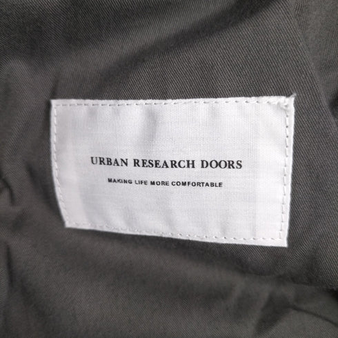 アーバンリサーチドアーズ URBAN RESEARCH DOORS スモーキートーン ワンタックパンツ メンズ M