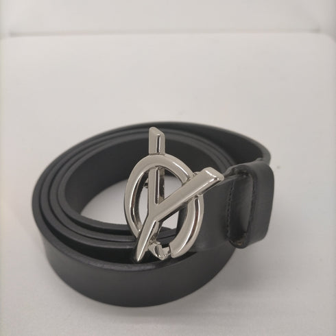 オーワイ OY LOGO LEATHER BELT ロゴレザーベルト メンズ