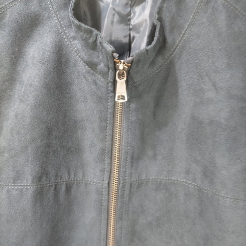 バナナリパブリック BANANA REPUBLIC スタンドカラー ジップアップ スエード ジャケット メンズ JPN:L