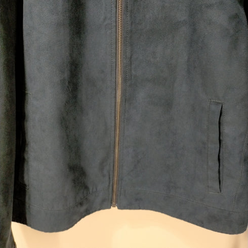 バナナリパブリック BANANA REPUBLIC スタンドカラー ジップアップ スエード ジャケット メンズ JPN:L